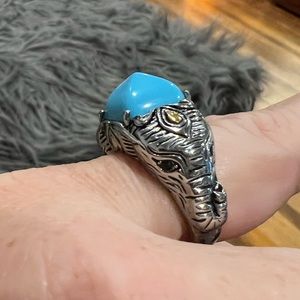 Trunk Up Elephant Ring Good Luck Jewelry Boho India Vibes